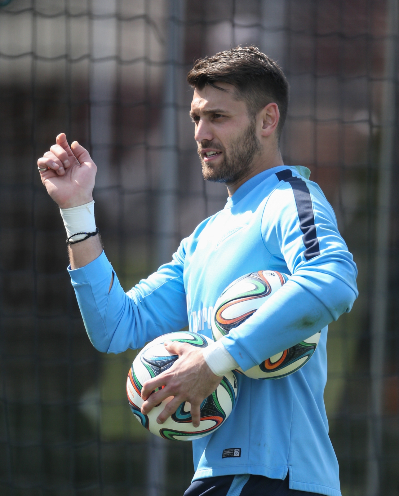 Сборы в Катаре: 16 января, утренняя тренировка