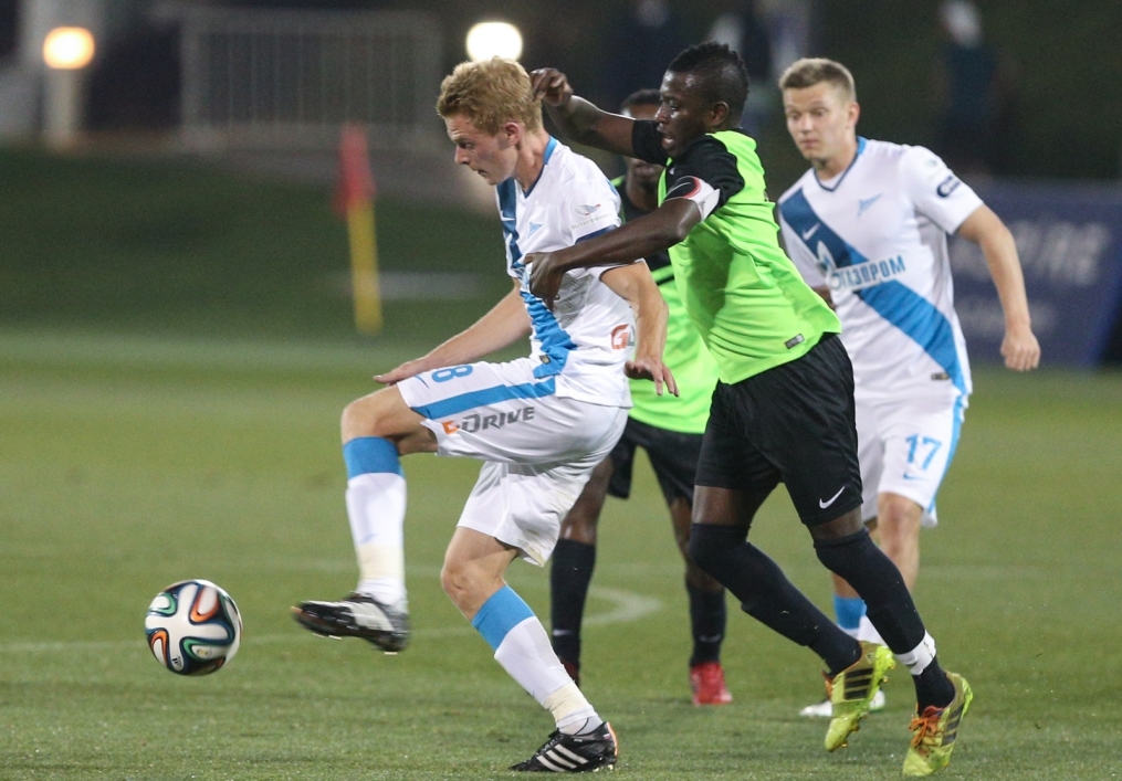 Товарищеский матч 2014/2015, «Малия» — «Зенит»