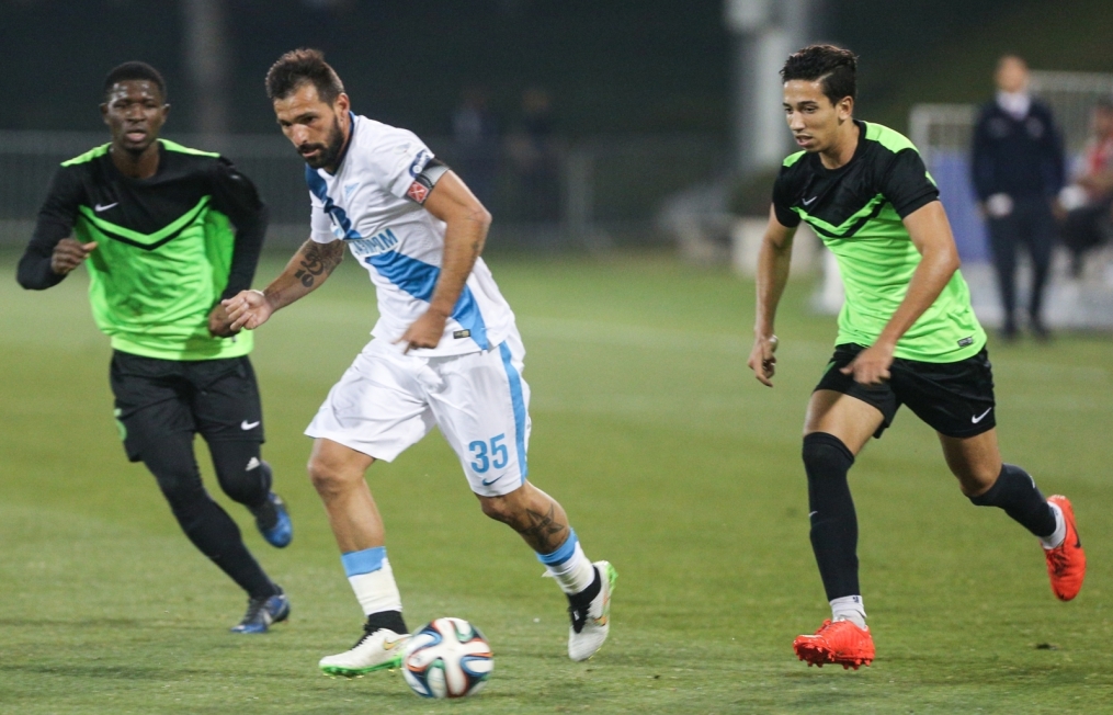 Товарищеский матч 2014/2015, «Малия» — «Зенит»