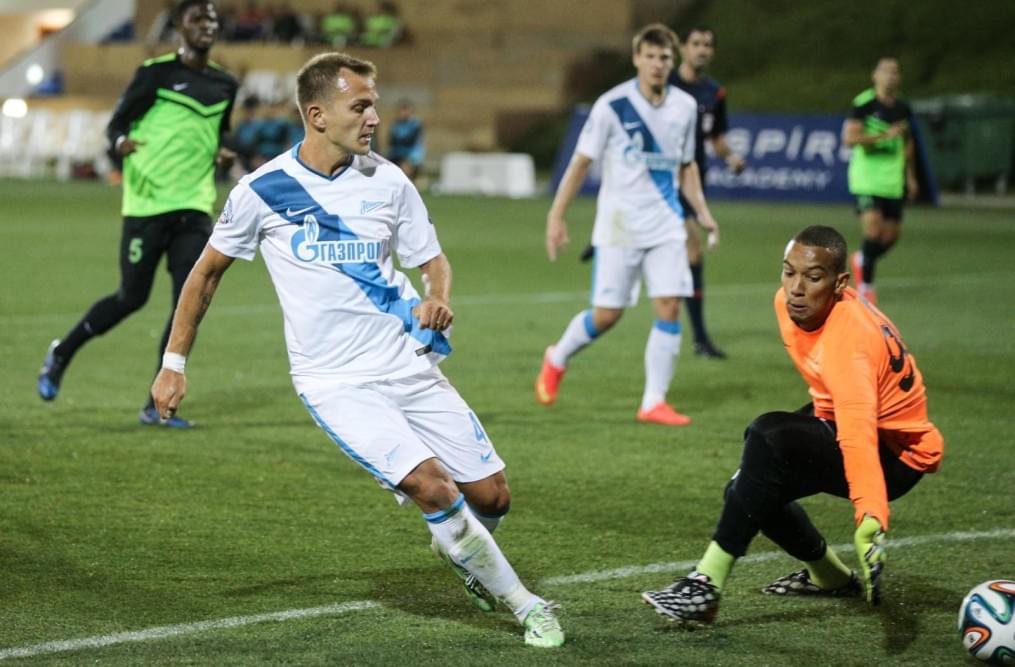 Товарищеский матч 2014/2015, «Малия» — «Зенит»