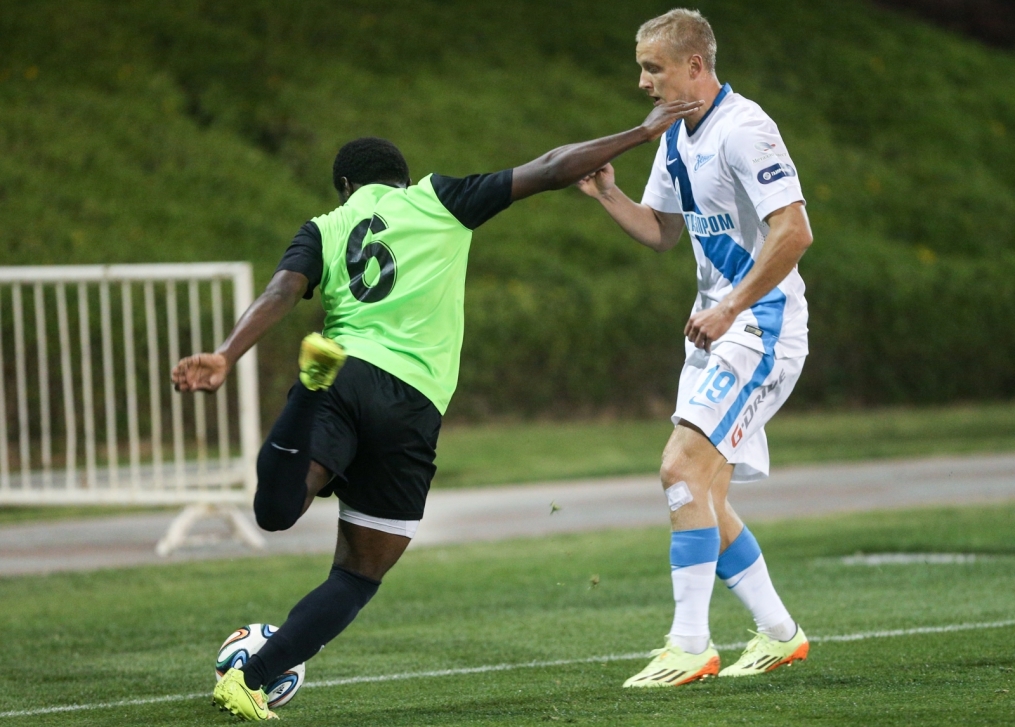 Товарищеский матч 2014/2015, «Малия» — «Зенит»