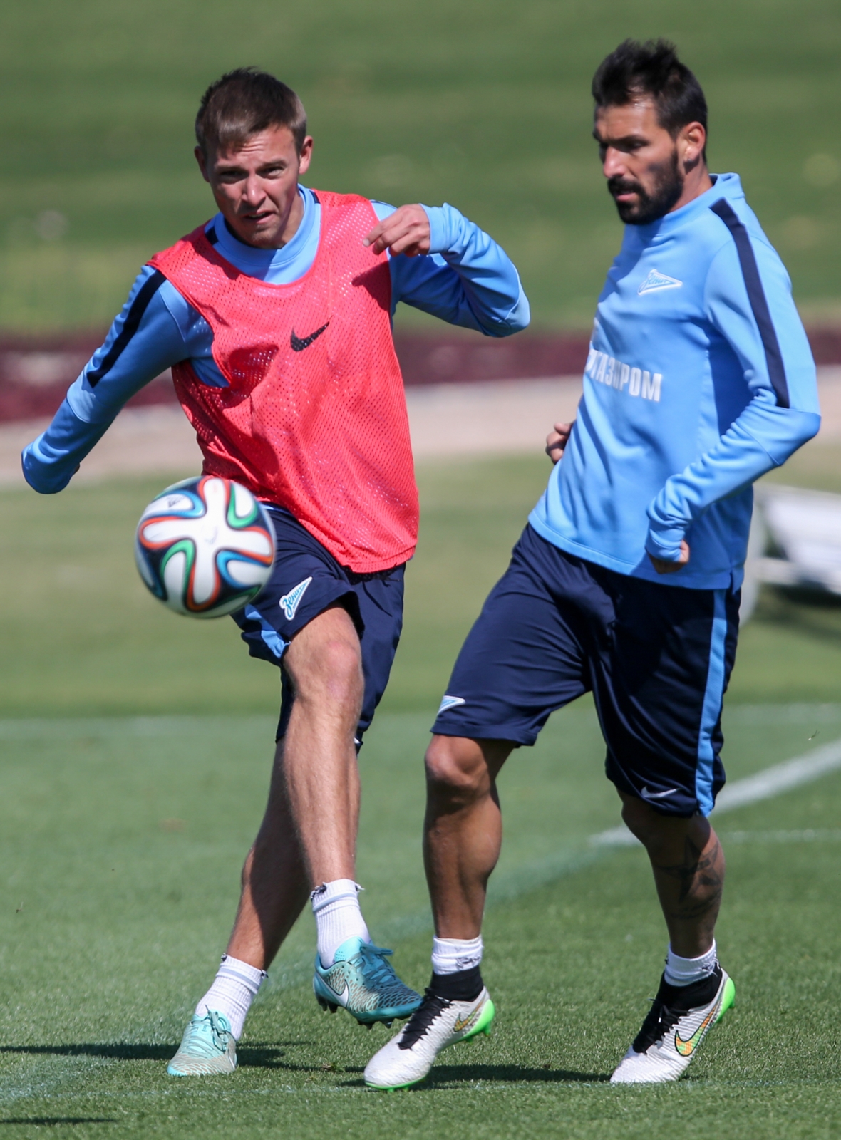 Сборы в Катаре: 19 января, утренняя тренировка