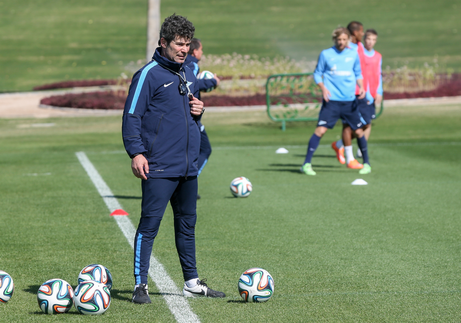 Сборы в Катаре: 19 января, утренняя тренировка