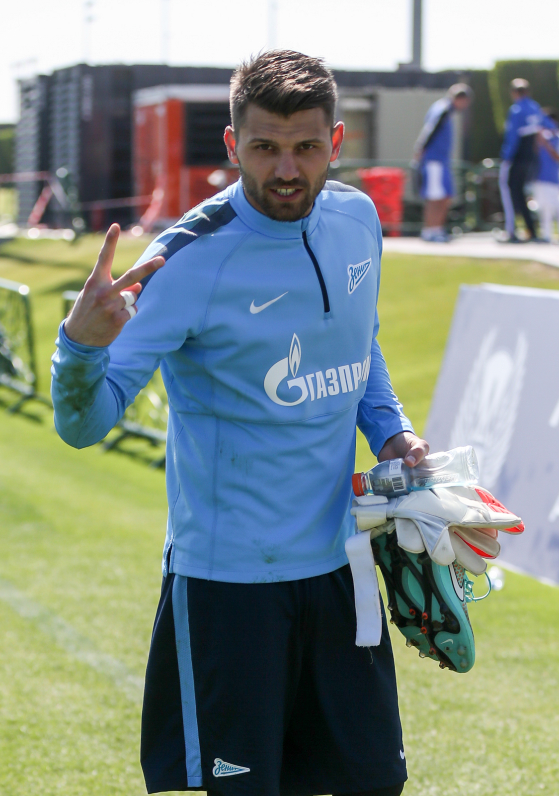 Сборы в Катаре: 19 января, утренняя тренировка