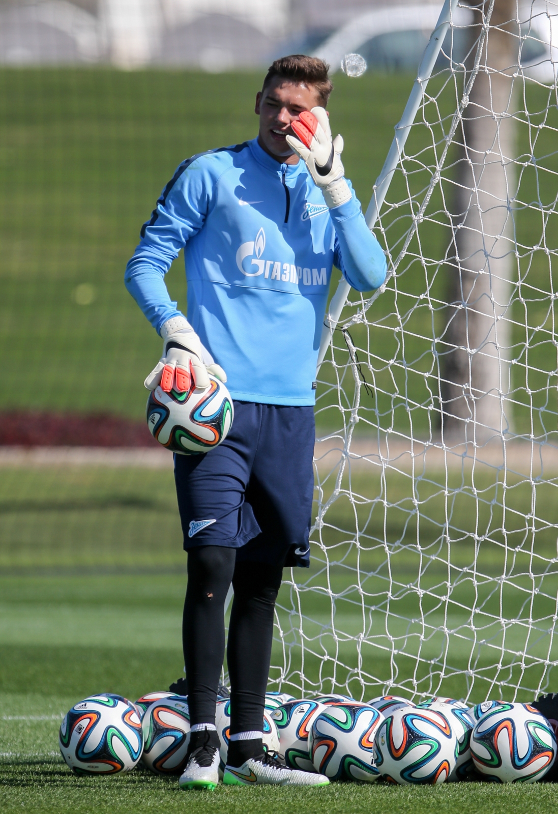 Сборы в Катаре: 19 января, утренняя тренировка