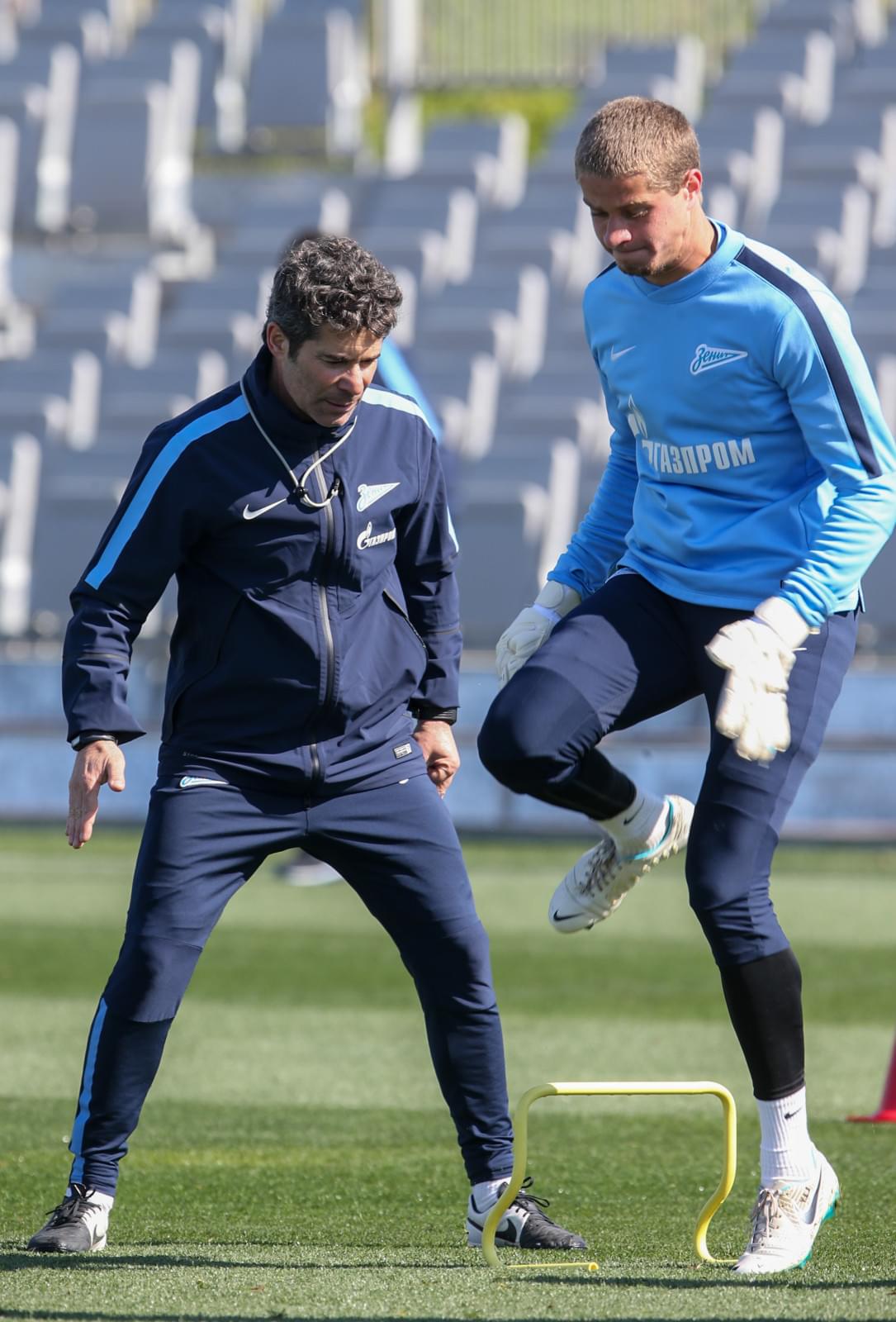 Сборы в Катаре: 19 января, утренняя тренировка