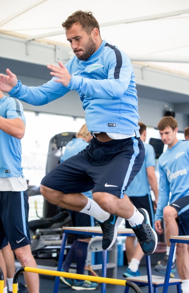 Сборы в Катаре: 20 января, утренняя тренировка