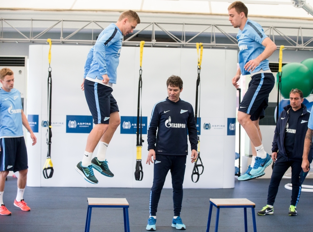 Сборы в Катаре: 20 января, утренняя тренировка