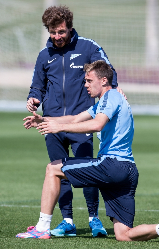 Сборы в Катаре: 20 января, утренняя тренировка