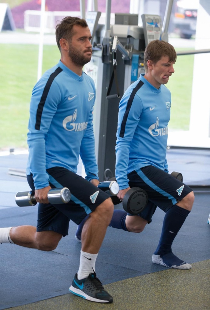 Сборы в Катаре: 20 января, утренняя тренировка