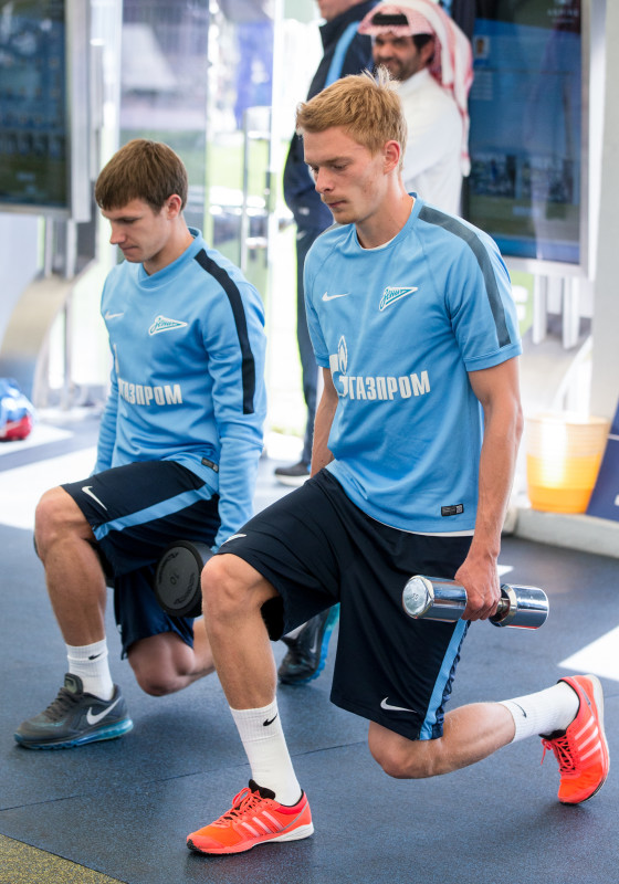 Сборы в Катаре: 20 января, утренняя тренировка