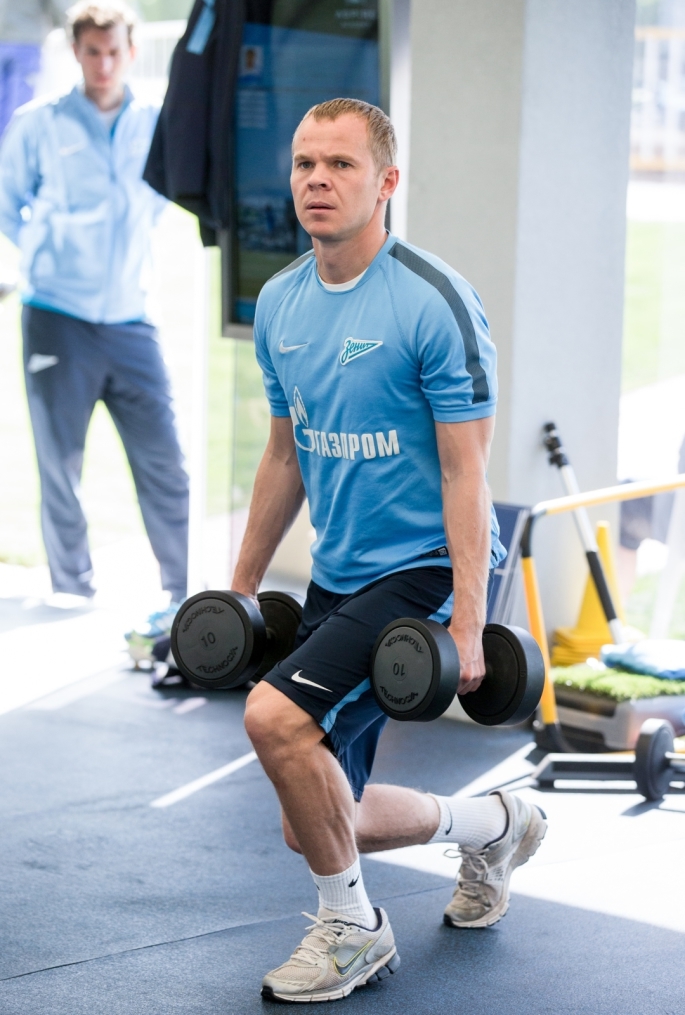 Сборы в Катаре: 20 января, утренняя тренировка