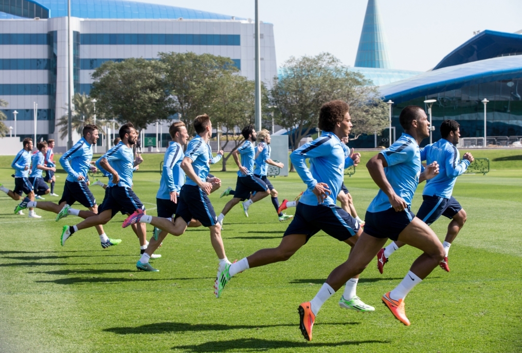 Сборы в Катаре: 20 января, утренняя тренировка