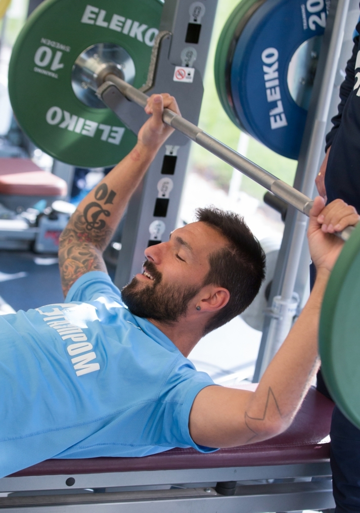 Сборы в Катаре: 20 января, утренняя тренировка