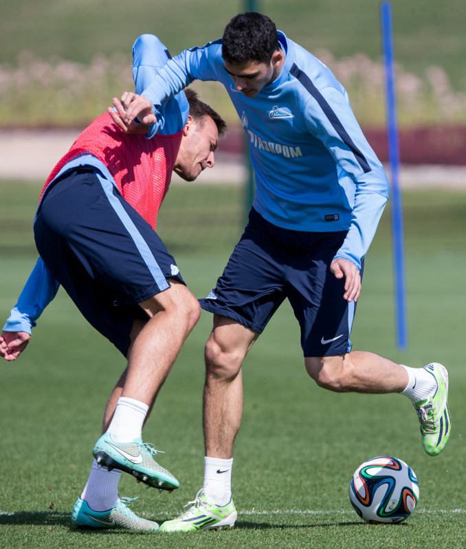 Сборы в Катаре: 20 января, утренняя тренировка