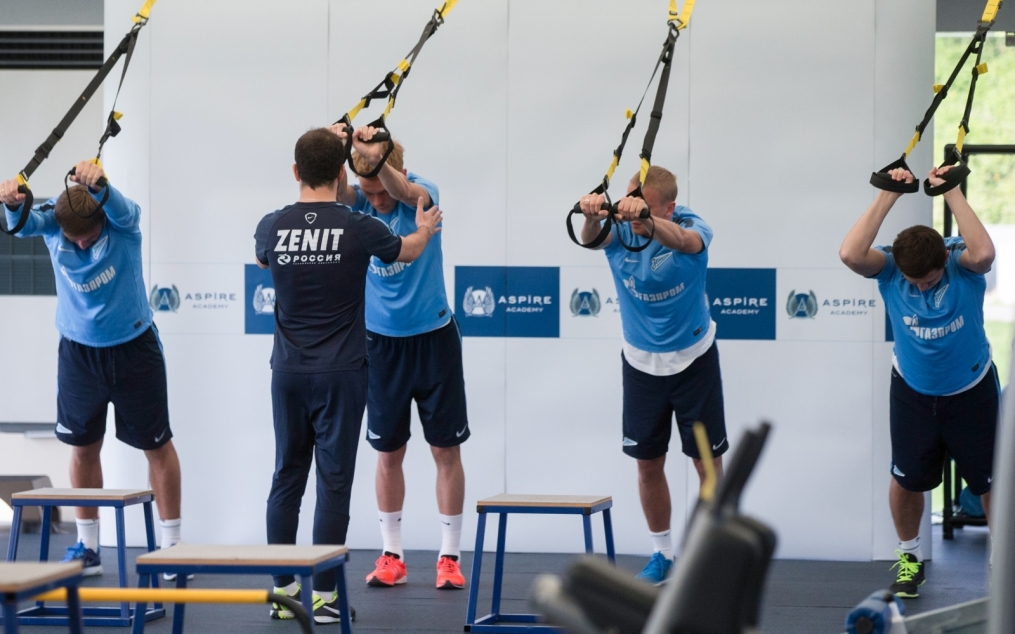 Сборы в Катаре: 20 января, утренняя тренировка