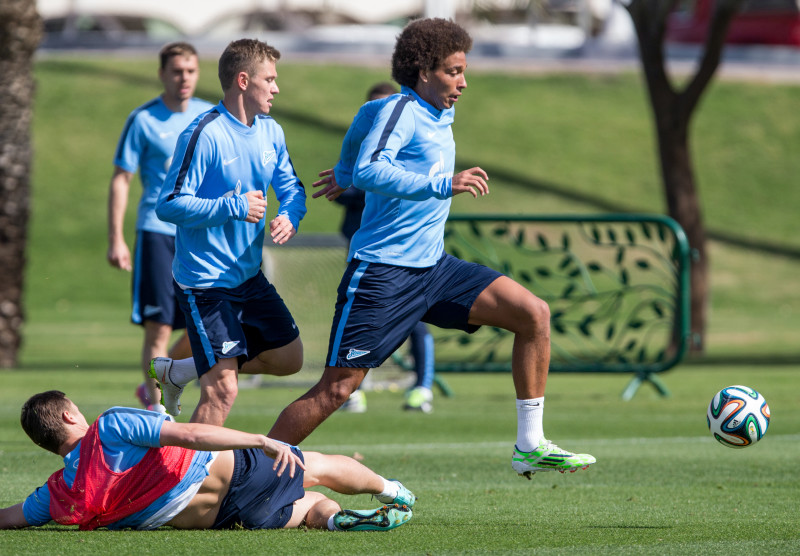 Сборы в Катаре: 20 января, утренняя тренировка