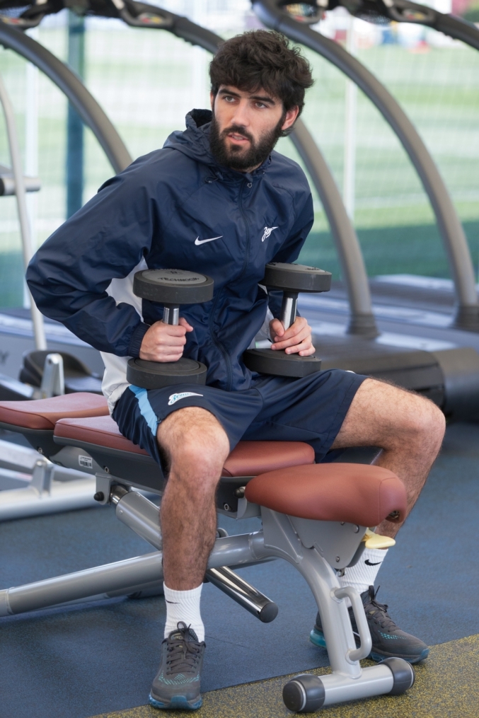 Сборы в Катаре: 20 января, утренняя тренировка