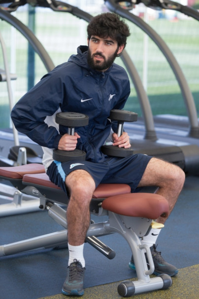 Сборы в Катаре: 20 января, утренняя тренировка