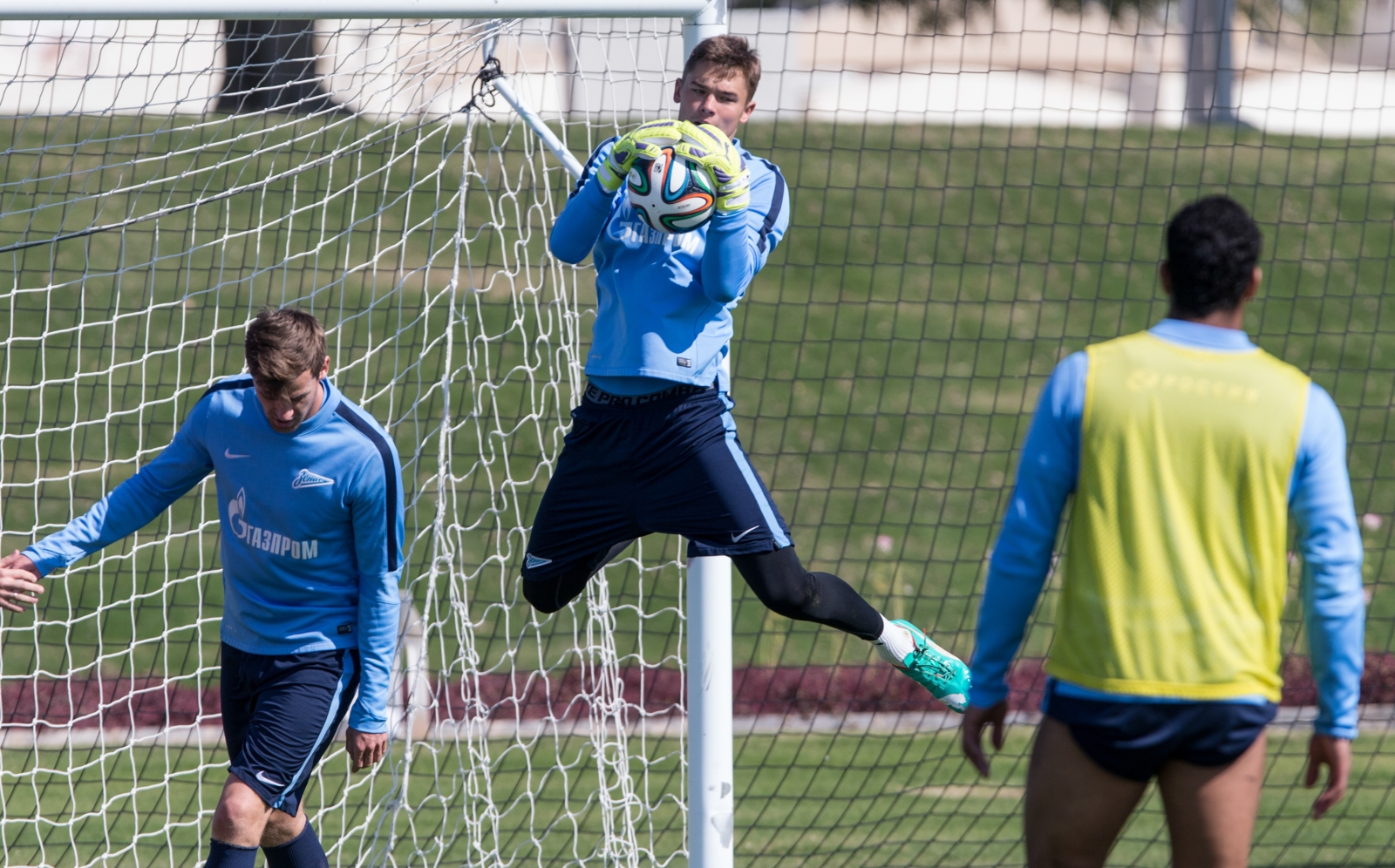 Сборы в Катаре: 21 января, утренняя тренировка