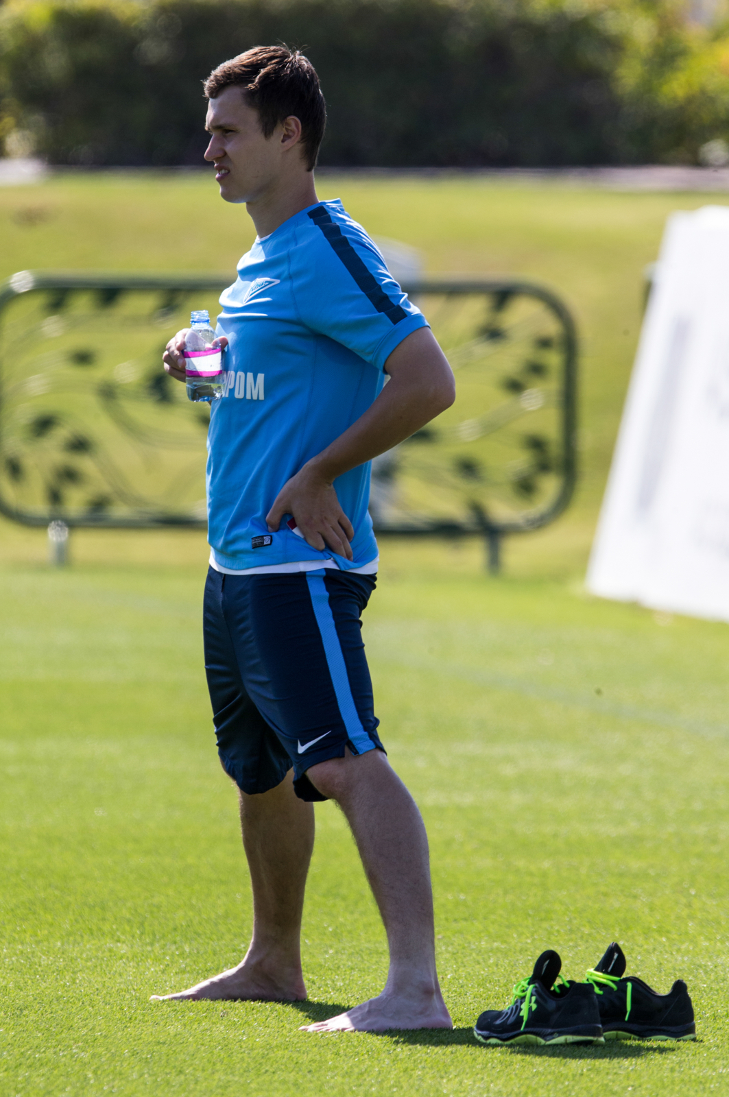 Сборы в Катаре: 21 января, утренняя тренировка