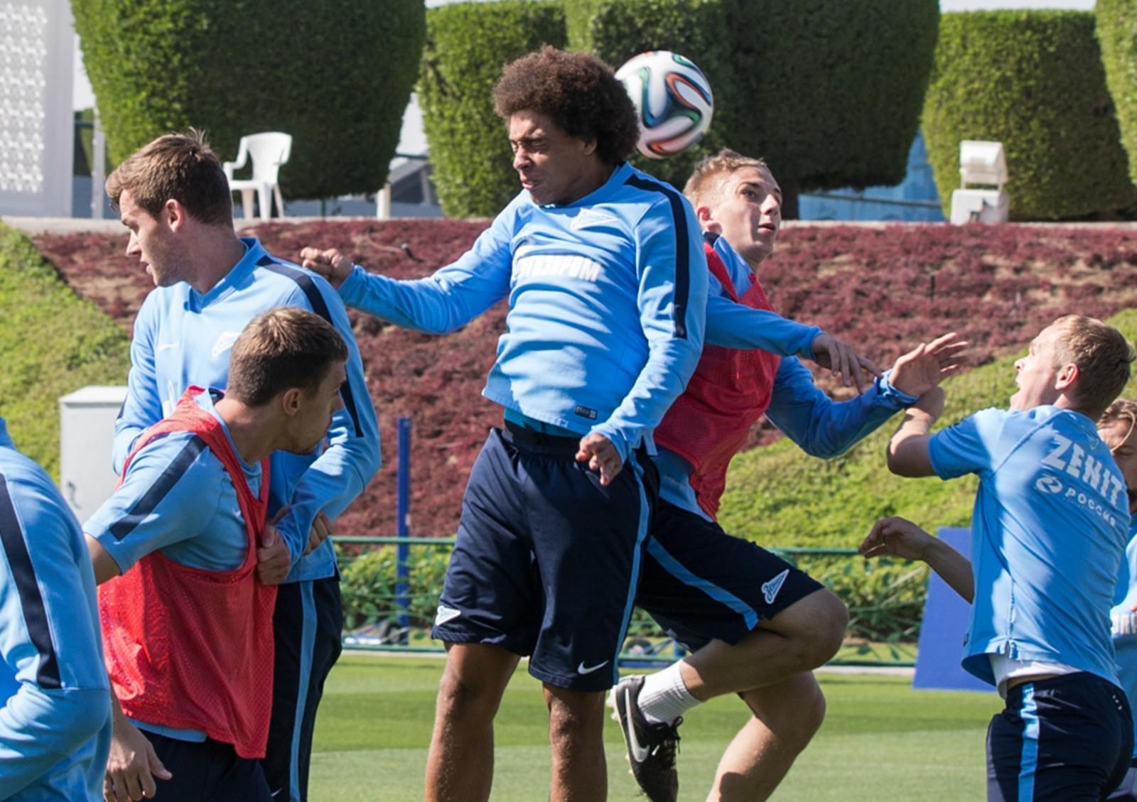 Сборы в Катаре: 21 января, утренняя тренировка