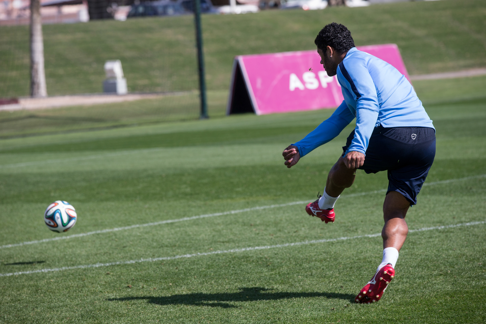 Сборы в Катаре: 21 января, утренняя тренировка