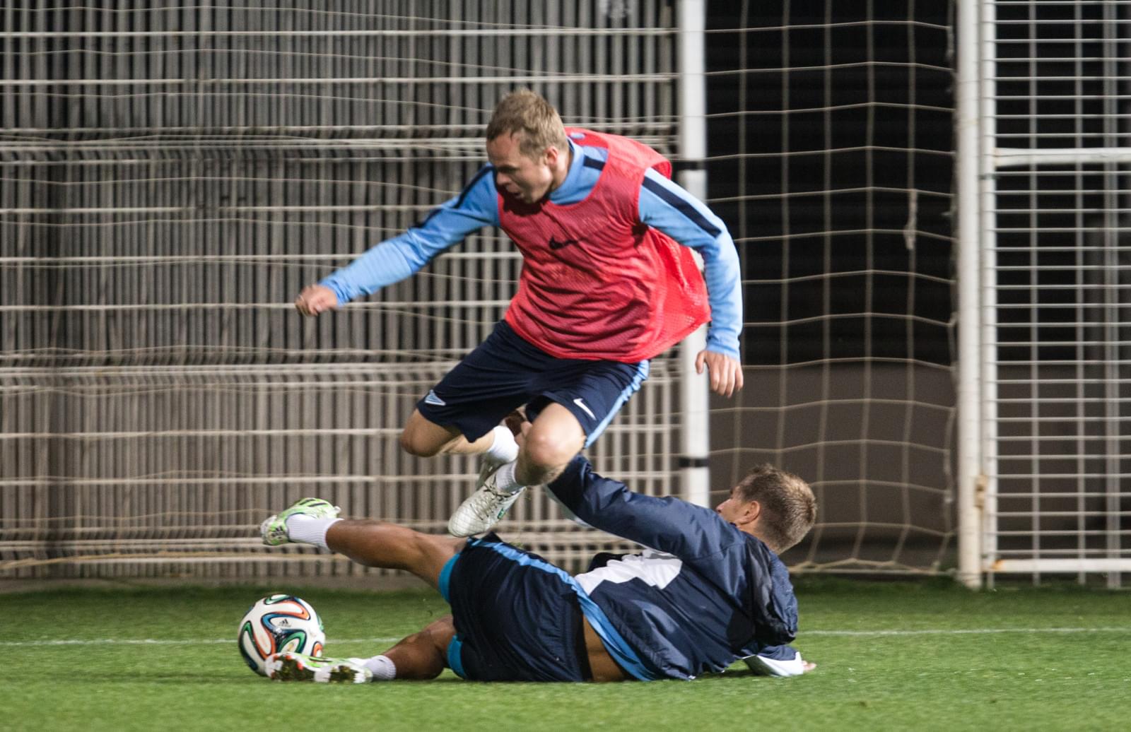 Сборы в Турции: 25 января, вечерняя тренировка