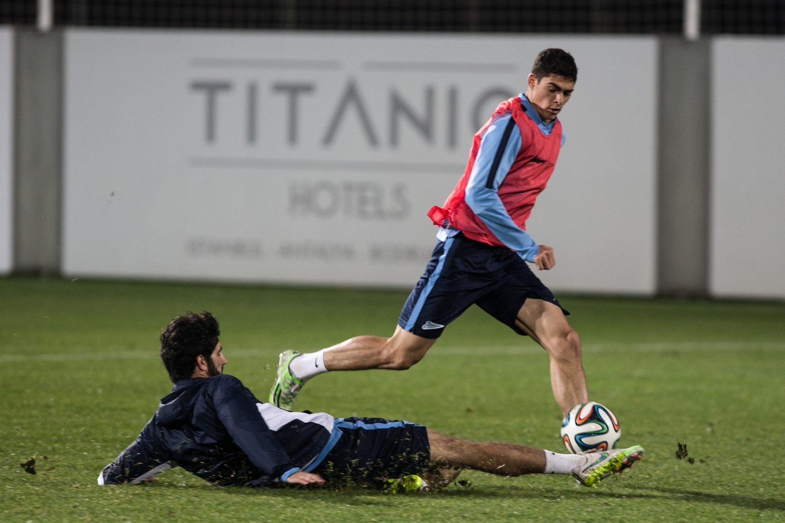 Сборы в Турции: 25 января, вечерняя тренировка