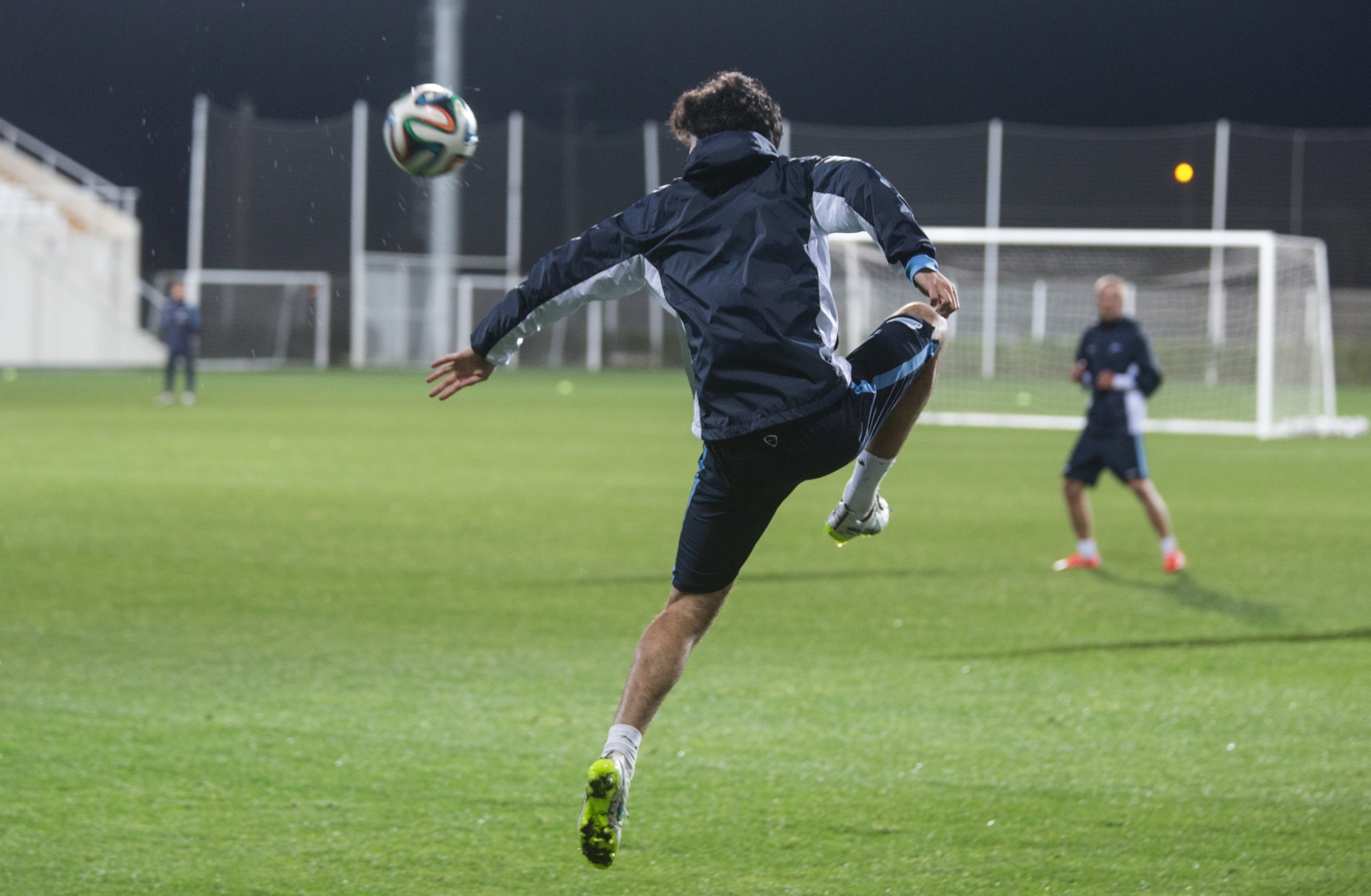 Сборы в Турции: 25 января, вечерняя тренировка