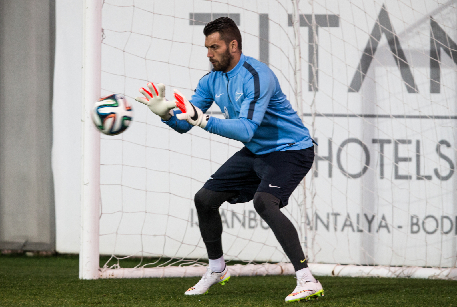 Сборы в Турции: 25 января, вечерняя тренировка