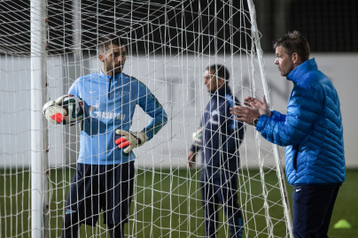 Сборы в Турции: 25 января, вечерняя тренировка