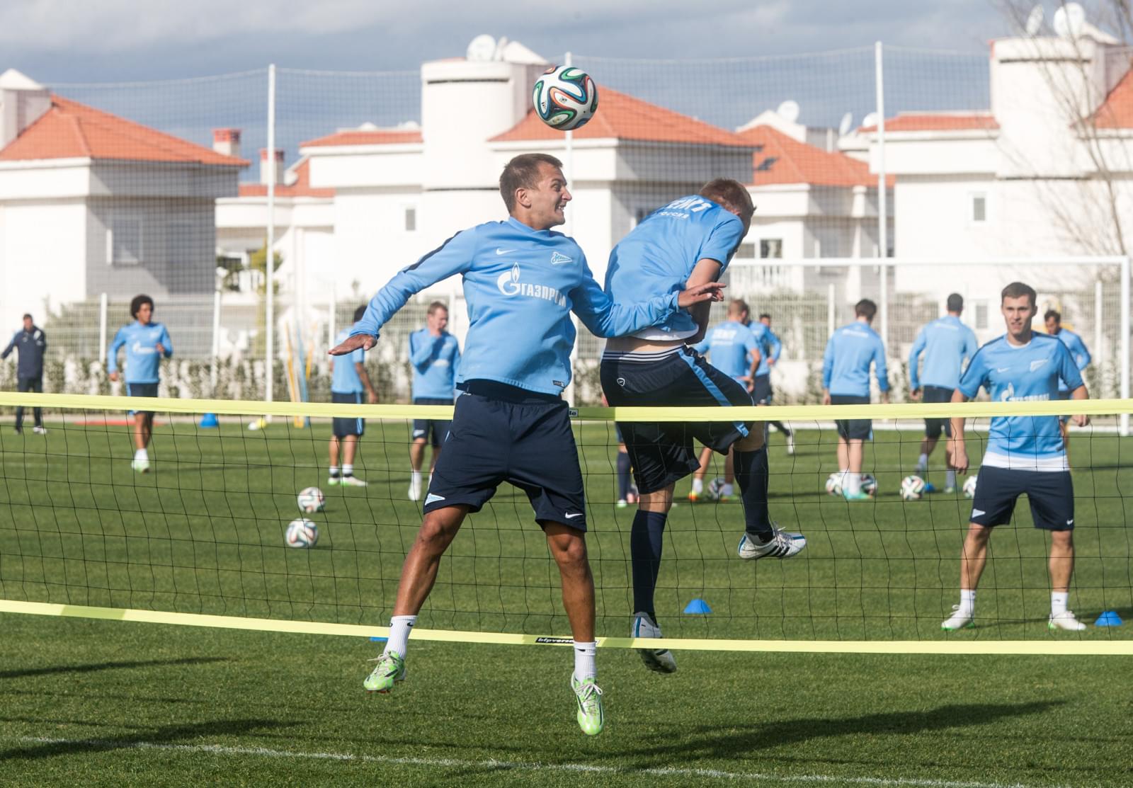 Сборы в Турции: 30 января, утренняя тренировка