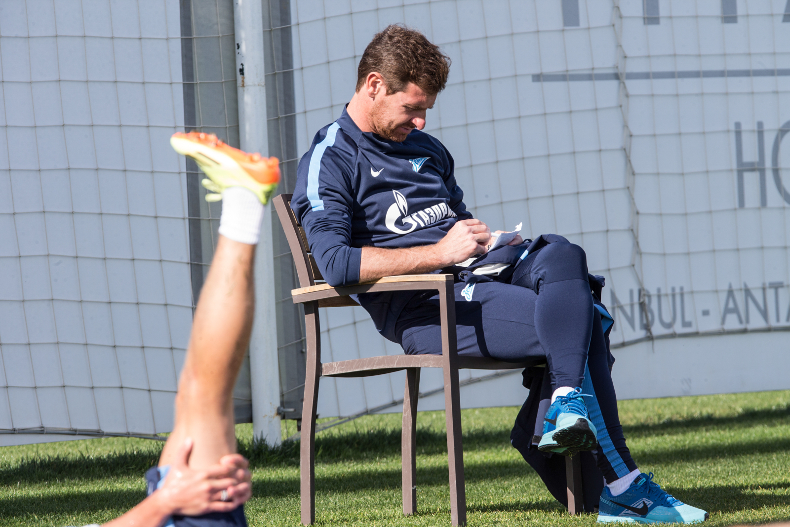 Сборы в Турции: 30 января, утренняя тренировка