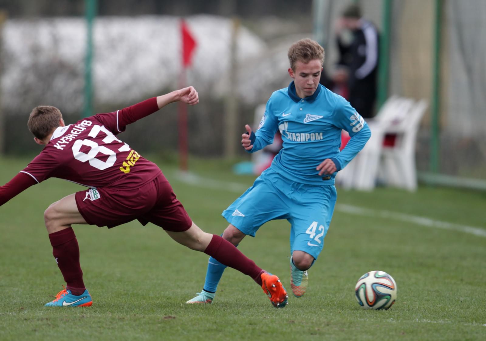 Товарищеский матч «Зенит»-м — «Рубин»-м