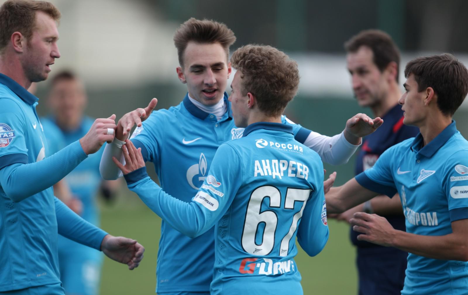 Товарищеский матч «Зенит»-м — «Рубин»-м