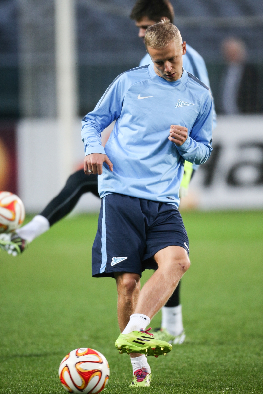 Открытая тренировка «Зенита» перед матчем Лиги Европы УЕФА, 1/8 финала, «Торино» — «Зенит»