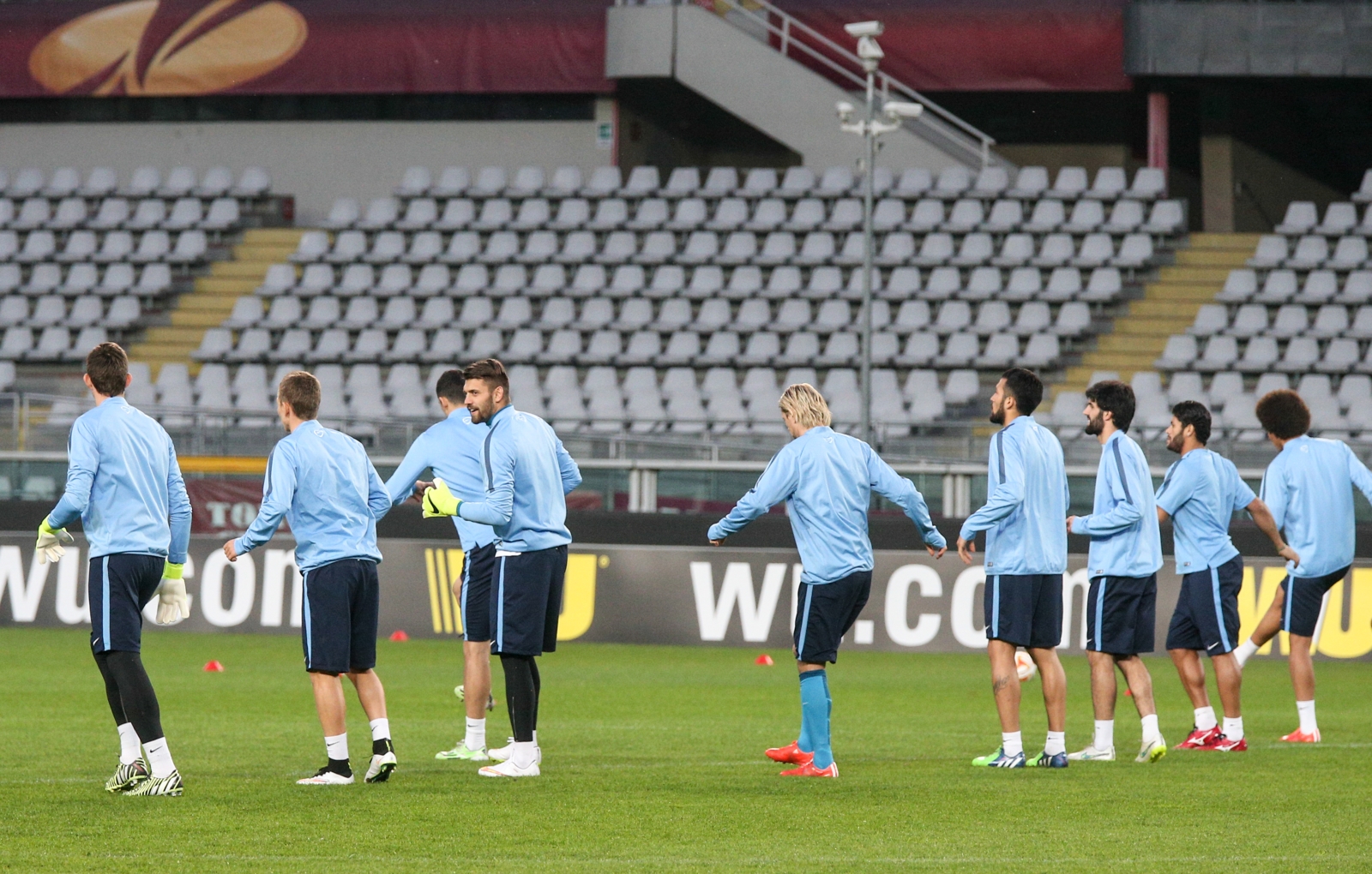 Открытая тренировка «Зенита» перед матчем Лиги Европы УЕФА, 1/8 финала, «Торино» — «Зенит»