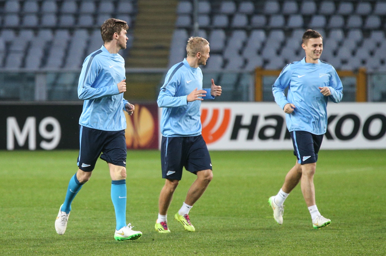 Открытая тренировка «Зенита» перед матчем Лиги Европы УЕФА, 1/8 финала, «Торино» — «Зенит»