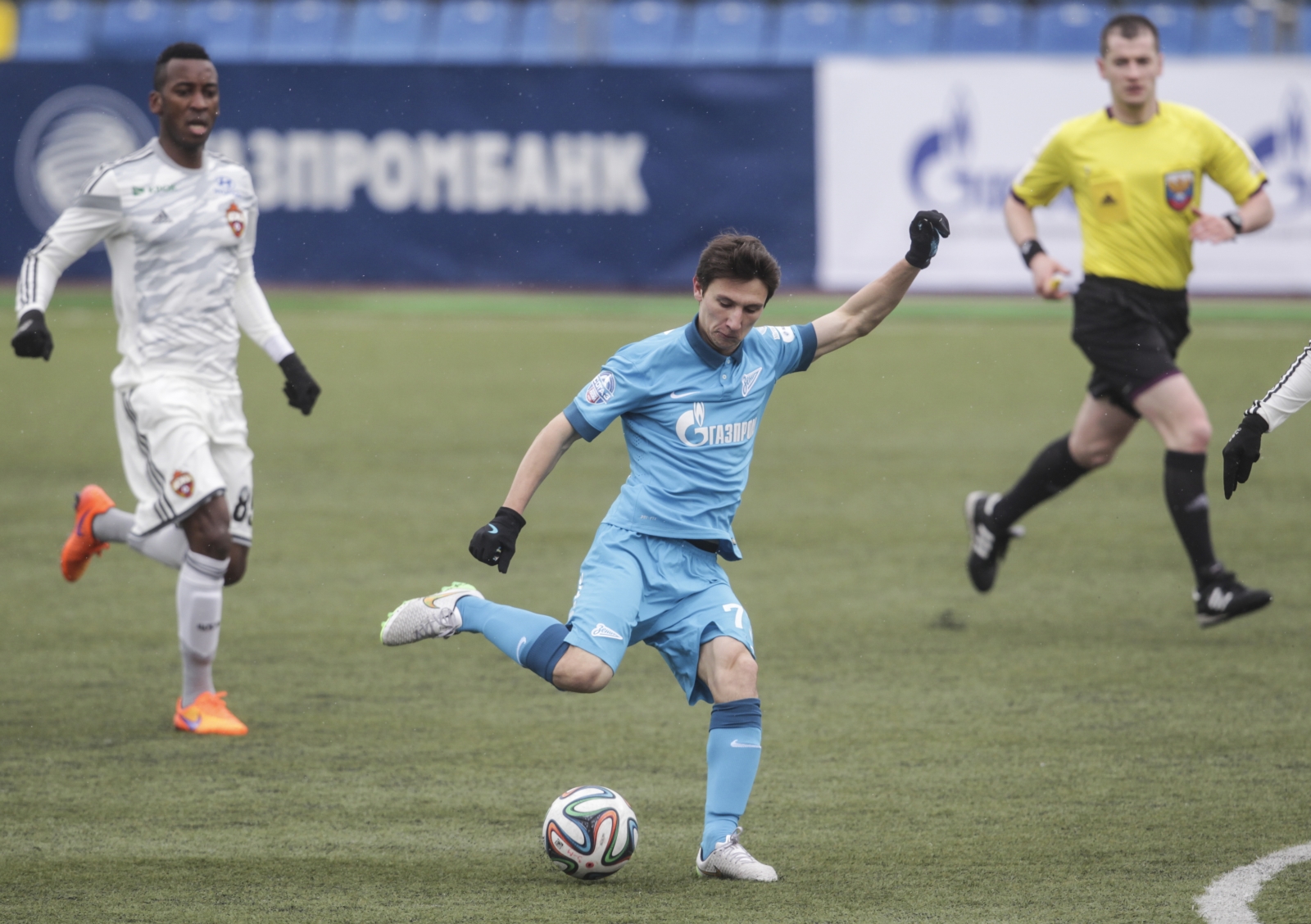 Молодежное первенство РФПЛ 2014/15, 21-й тур, «Зенит» — ЦСКА