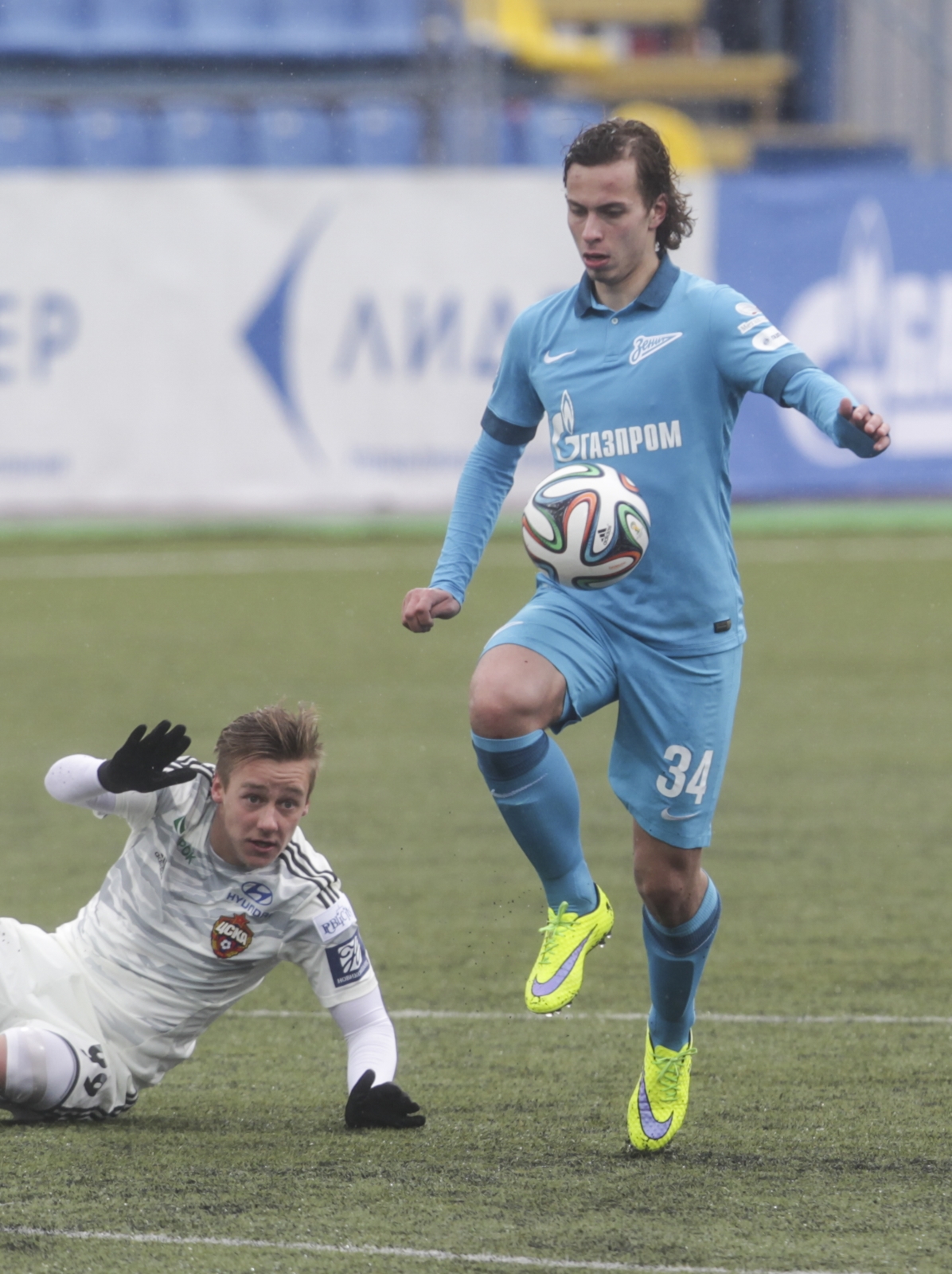 Молодежное первенство РФПЛ 2014/15, 21-й тур, «Зенит» — ЦСКА