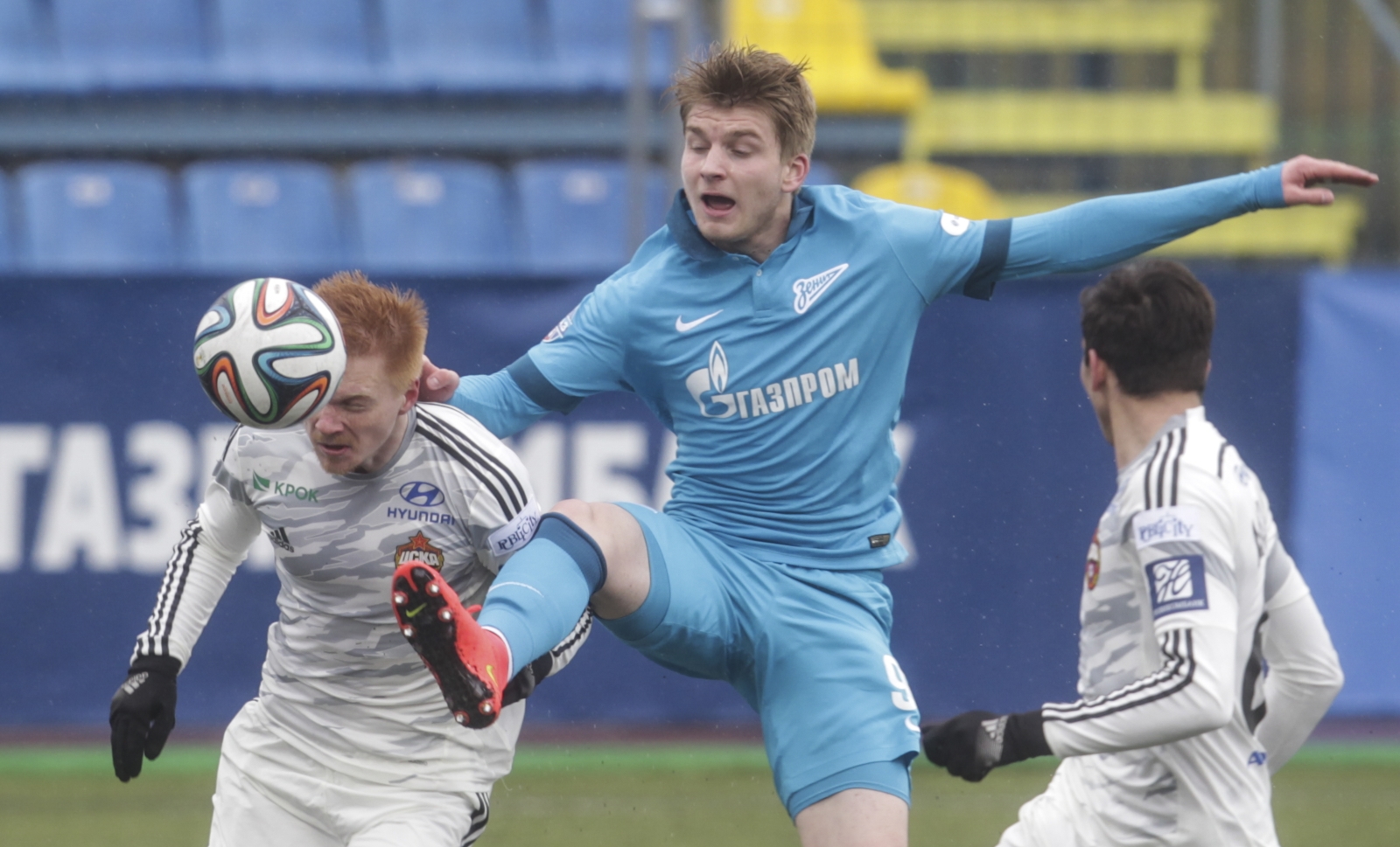 Молодежное первенство РФПЛ 2014/15, 21-й тур, «Зенит» — ЦСКА