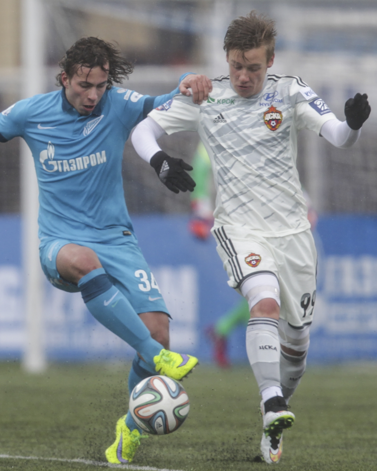 Молодежное первенство РФПЛ 2014/15, 21-й тур, «Зенит» — ЦСКА