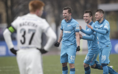 Молодежное первенство РФПЛ 2014/15, 21-й тур, «Зенит» — ЦСКА