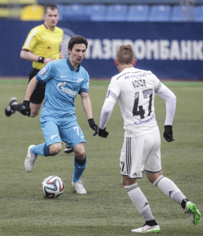 Молодежное первенство РФПЛ 2014/15, 21-й тур, «Зенит» — ЦСКА