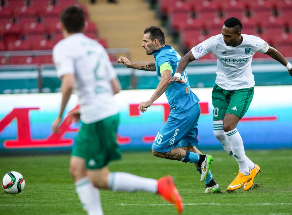 СОГАЗ-Чемпионат России 2014/15, «Терек» — «Зенит»