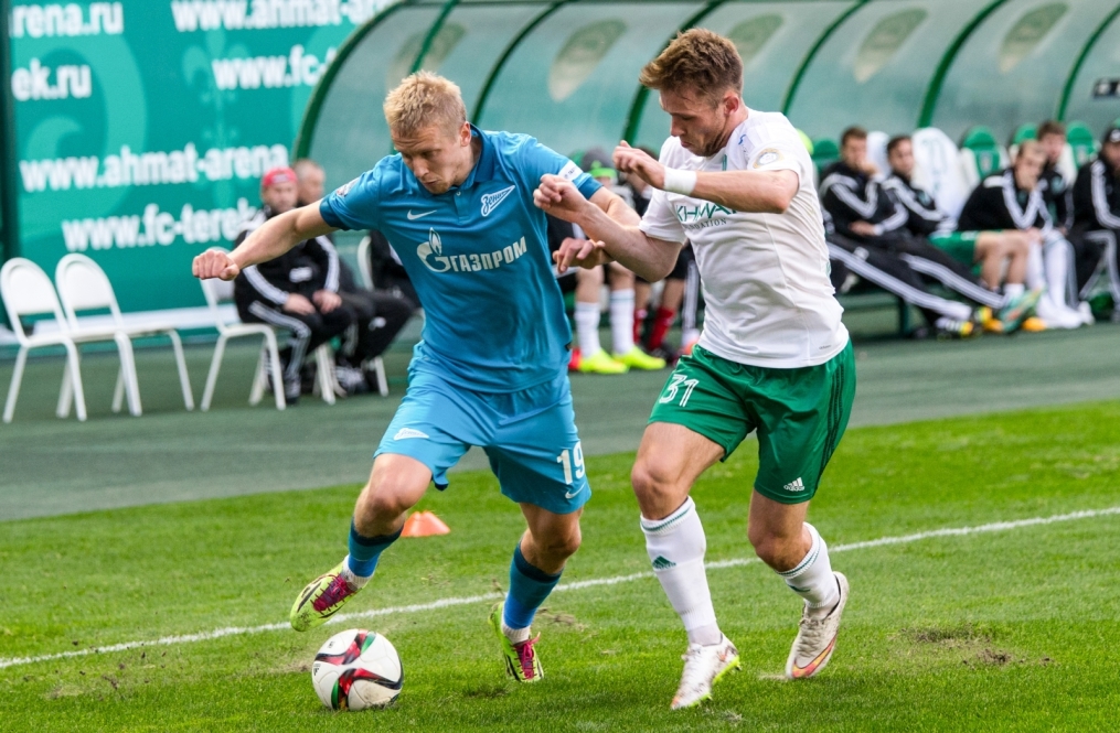 СОГАЗ-Чемпионат России 2014/15, «Терек» — «Зенит»