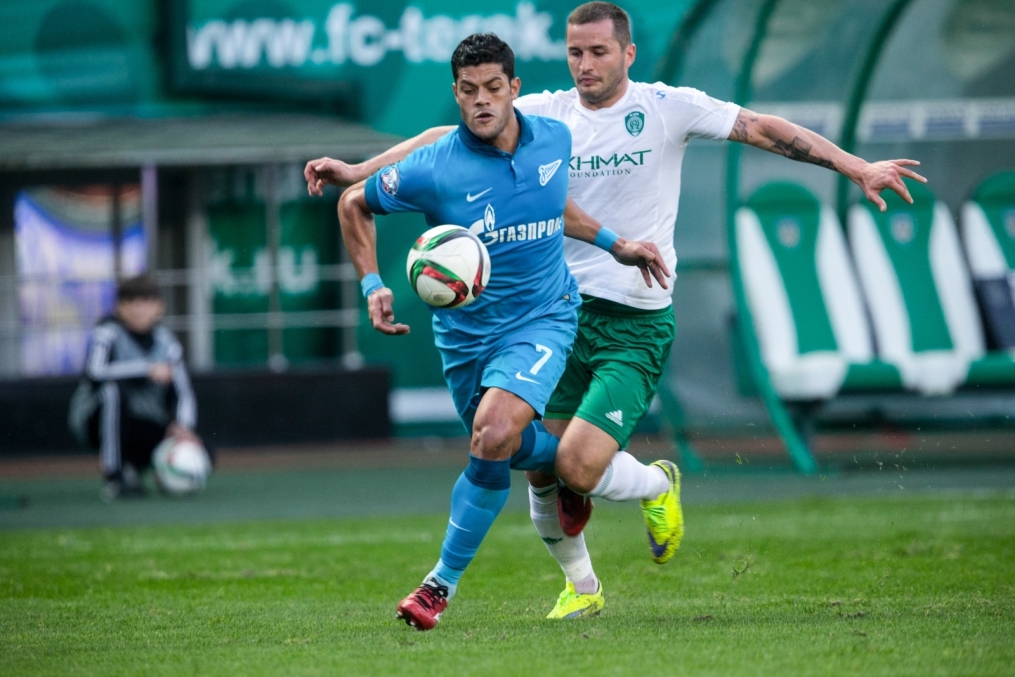 СОГАЗ-Чемпионат России 2014/15, «Терек» — «Зенит»