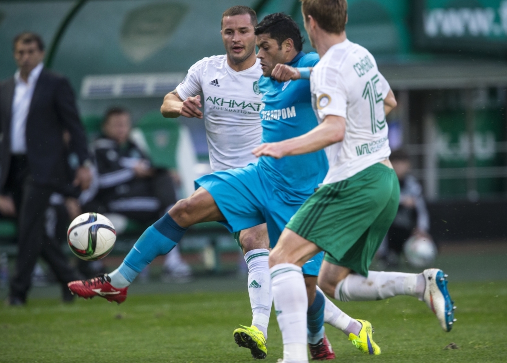 СОГАЗ-Чемпионат России 2014/15, «Терек» — «Зенит»