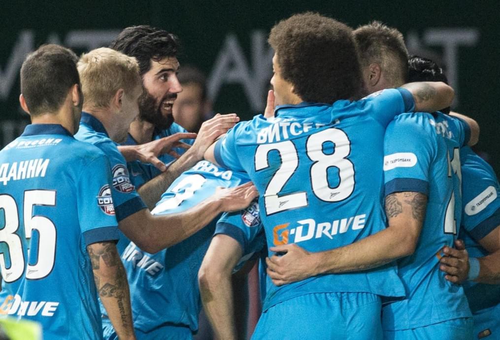 СОГАЗ-Чемпионат России 2014/15, «Терек» — «Зенит»